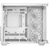 DeepCool CG530U 4F WH ATX Curved Glass Panoramic Case Baltas