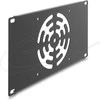 Delock 10? 3 HE Rackblende für 1 Lüfter 120 x 120 mm dunkelgrau