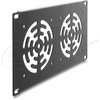 Delock 10? 3 HE Rackblende für 3 Lüfter 92 x 92 mm dunkelgrau