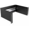 Delock 66898 - Rack rail - Juodas - Metal - 2U - 180 mm - 482 mm