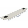 Delock 66629 - Blind panel - Pilkas - Metal - 1U - 25.4 cm (10") - 44.5 mm