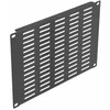 Delock 10? Netzwerkschrank Panel mit Lüftungsschlitzen horizontal 4 HE juodas