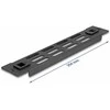 Delock 66984 - Vented blank panel - Juodas - Metal - 1U - China - 25.4 cm (10")