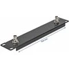 Delock 10? Panel mit 2 x BNC Buchse 1 HE juodas