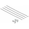 Delock 10? Patchpanel 8 Port Cat.6A 0,5 HE juodas