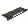 Delock 10? Patchpanel 8 Port Cat.6A 0,5 HE juodas