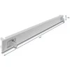 Delock 19? 1 HE Blindpanel ABS Kunststoff mit Einrastfunktion (Snap-In) grau