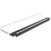 Delock 19? D-Typ Patchpanel mit Entlastungsschiene 16 Port 1 HE juodas