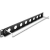 Delock 19? D-Typ Patchpanel mit Entlastungsschiene 8 Port 1 HE juodas