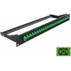 Delock 19? FO patch panel 24 port SC simplex žalia