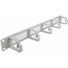 Delock 66544 - Cable management panel - Pilkas - Metal - 1U - 483 mm - 65 mm