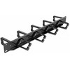 Delock DeLOCK 66850, Cable management panel, Juodas, Metal, Plastic, 1U, China, 48.3 cm (19")