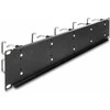 Delock 19? Kabelmanagement Rangierpanel mit 10 Metallbügel 2 HE juodas