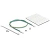 Delock 19? Keystone Patchpanel 24 Port gewinkelt mit Entlastungsschiene juodas