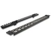 Delock 19? Keystone Patchpanel 24 Port gewinkelt mit Entlastungsschiene juodas