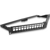 Delock 66976 - Rack mounting - 1U - Juodas - Metal - 240 mm - 483 mm