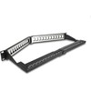 Delock 66976 - Rack mounting - 1U - Juodas - Metal - 240 mm - 483 mm