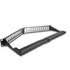 Delock 66976 - Rack mounting - 1U - Juodas - Metal - 240 mm - 483 mm