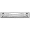 Delock 19? Keystone Patchpanel 48 Port mit Entlastungsschienen 2 HE grau