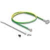 Delock 19? Keystone Patchpanel 48 Port mit Entlastungsschiene 2 HE gewinkelt juodas