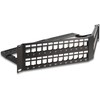 Delock 19? Keystone Patchpanel 48 Port mit Entlastungsschiene 2 HE gewinkelt juodas