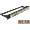Delock 19? LWL Patchpanel 24 Port LC Quad beige