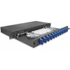 Delock 19? LWL Spleißbox 12 x SC Duplex OS2 1HE komplett bestückt