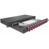 Delock 19? LWL Spleißbox 12 x SC Duplex OM4 1HE komplett bestückt