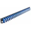 Delock 19? LWL Spleißbox Frontblende 24 Port LC Quad blau