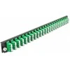 Delock 19? LWL Spleißbox Frontblende 24 Port LC Quad grün