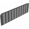 Delock 19? Netzwerkschrank Panel mit Lüftungsschlitzen horizontal 3 HE juodas