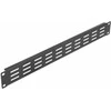 Delock 19? Netzwerkschrank Panel mit Lüftungsschlitzen horizontal 1 HE juodas