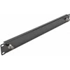 Delock 66852 - Front panel - Juodas - Metal - 1U - China - 48.3 cm (19")