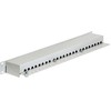Delock 43300 - RJ-45 - Pilkas - Rack montavimas - 1U - 483 mm - 44 mm