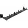 Dėklas Delock 48.30cm 19'' Panel rozdzielczy LWL 1 HE juoda