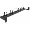 Dėklas Delock 48.30cm 19'' Panel rozdzielczy LWL 1 HE juoda