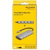 Šakotuvas „Delock 64323 USB Type-C stotelė / replikatorius“
