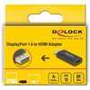 Delock Active DisplayPort 1.4 į HDMI adapterį 8K su HDR funkcija