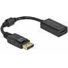„Delock“ adapteris „DisplayPort 1.1“, pasyvus juodas HDMI lizdas