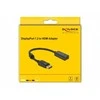 Delock DELOCK Displayport Adapteris DP -> HDMI lizdas 4K pasyvi juoda