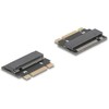 Kišenė Delock Adapteris su M.2 Key B+M vyriška jungtimi į M.2 Key M lizdą - Prailginimas - M.2 - M.2 kortelė - PCIe 4.0 x2, SATA