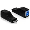 ADAPTER USB MICRO(M) 3.0->USB-B(F) 3.0 JUODA DELOCK