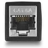 Delock Adapteris RJ45 Buchse zu RJ45 Buchse Cat.6A juodas