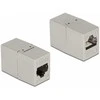Delock Adapteris RJ45 lizdas prie RJ45 lizdo Cat.6A metalinis
