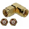 Delock Adapteris RP-SMA Stecker zu RP-SMA Stecker 90° 10 GHz