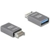 Delock Adapteris USB 10 Gbps Typ-E Key A Stecker zu USB Typ-A Buchse Metall