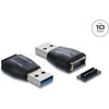 Delock Adapteris USB 10 Gbps USB Typ-A Stecker zu USB 10 Gbps Typ-E Key A Buchse