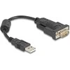DELOCK Adapteris USB 2.0 A > 1x Seriell DB9 RS-232 St/St 0.25m