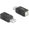 DELOCK Adapteris USB 2.0 A Stecker zu B Buchse