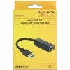 DELOCK Adapteris USB 3.0 > 1 x Gigabit LAN RJ45 10/100/1000 Mb/s